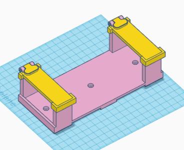 12 Volt Power Adapter/Supply Mount
