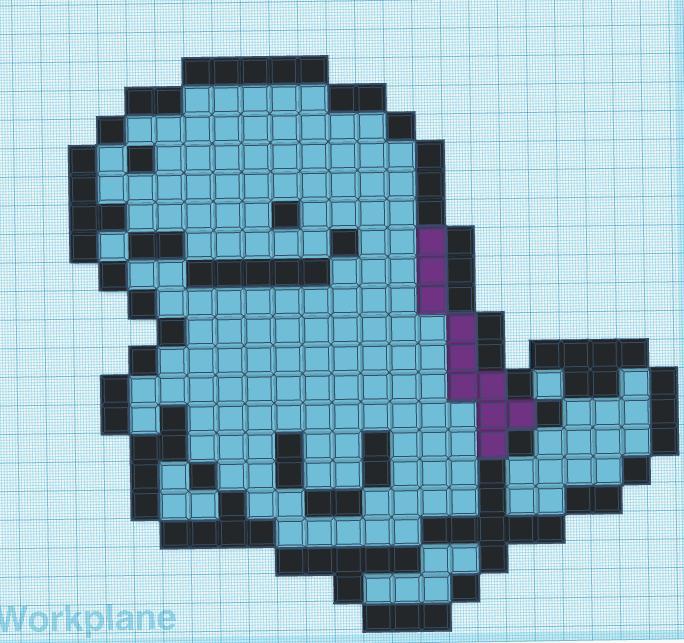 Quagsire Pixel Art