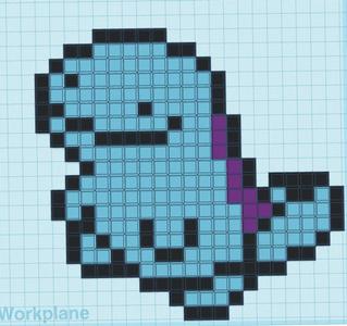 Quagsire Pixel Art