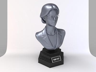 Professor Teacher Woman Bust