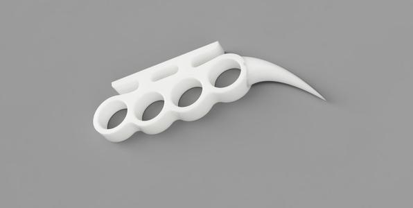Brass Knuckle Box Cutter