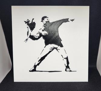 Banksy's Love is in the Air - 2 Color w/filament change (1 at a time)