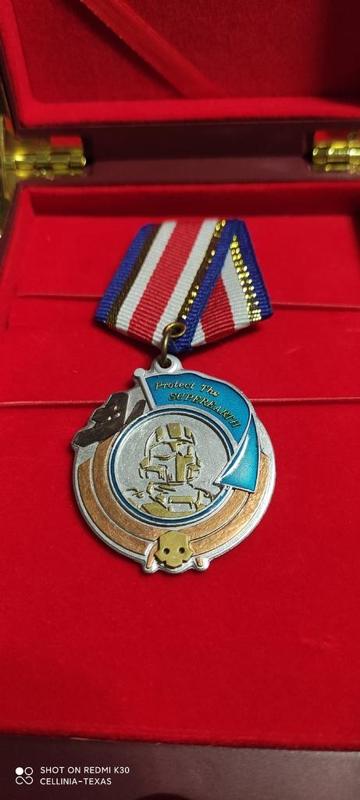 【Homemade Medal】Super Earth Defense Battle Commemorative Medal For Helldivers