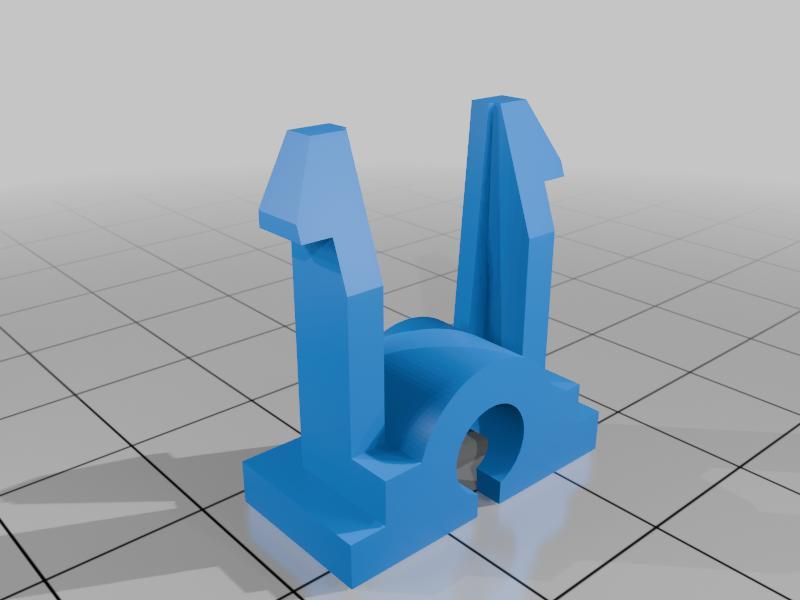 Honda saddlebag clip