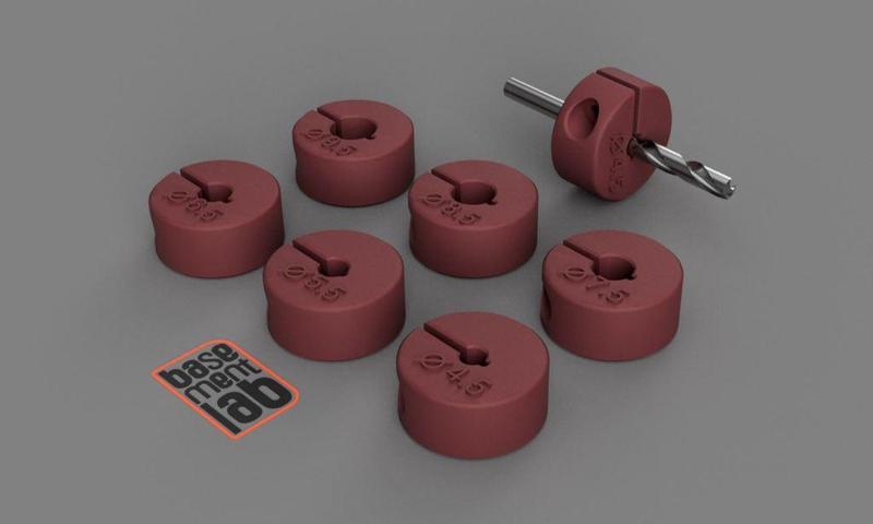  Drill Stopper 4.5 / 5.5 / 6.5 / 7.5 / 8.5 / 9.5 mm diameter M3 Thread