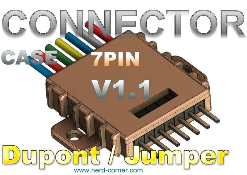 Connector case 7PIN Dupont / Jumperwire V1.1