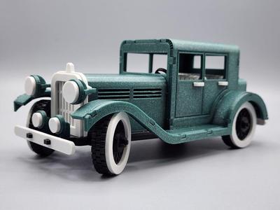 Flatpack Remote-Controlled 1930s Car
