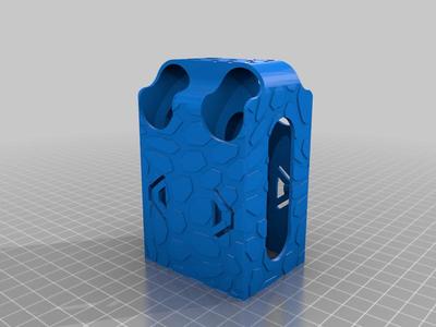 Worker Angled Talon Magazine Holder Remix Nerf