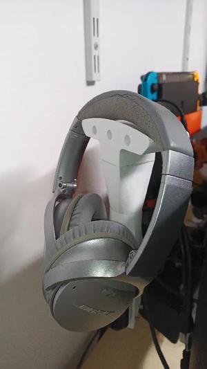 Rotatable headphone stand behind monitor | Drehbarer Kopfhörerständer hinter Monitor   