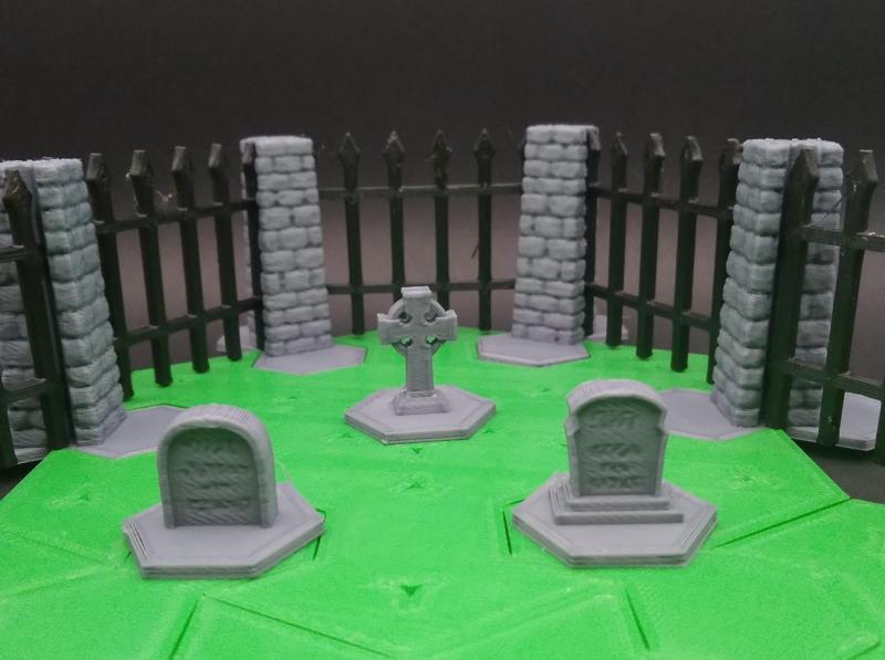 Hex Terrain Graveyard