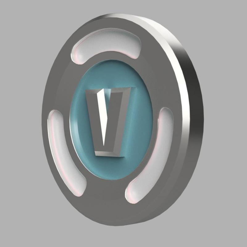 Fortnite - V Bucks - Coin / Coaster and Magnet Options