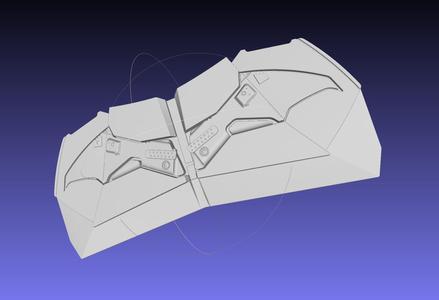 Batman Chestplate Design Printable Model