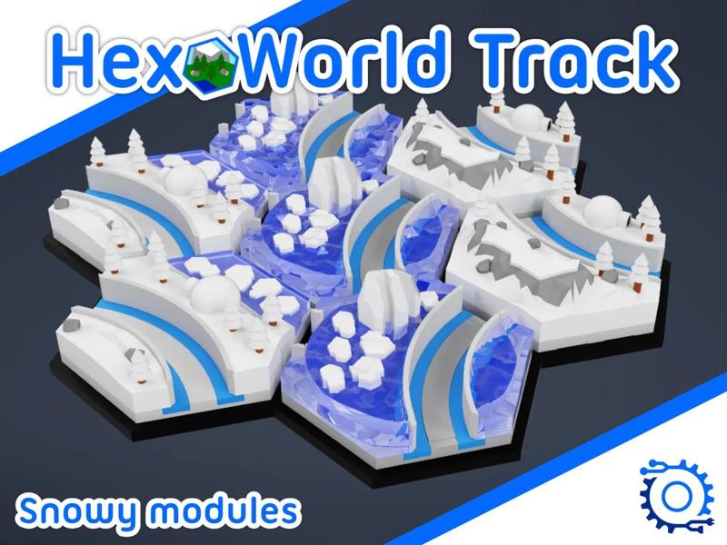 HexaWorld Snowy modules   