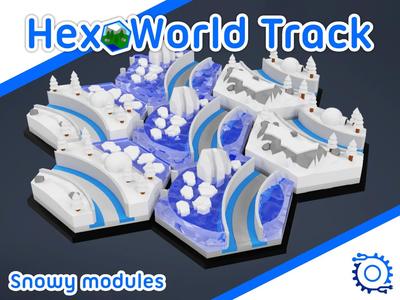 HexaWorld Snowy modules   