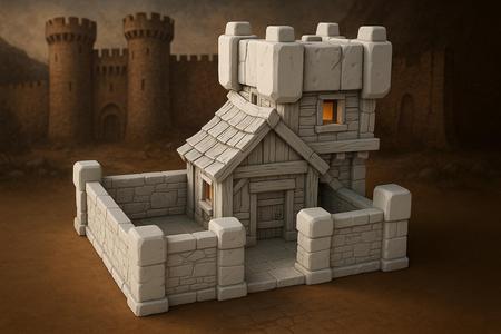 Medieval Mountain Town - House #24