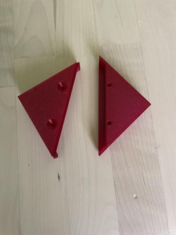 Corner dance pad (Pump it up Dance Pad printed parts)