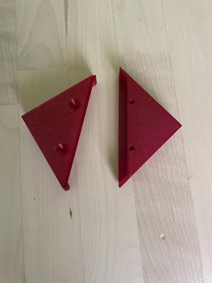 Corner dance pad (Pump it up Dance Pad printed parts)