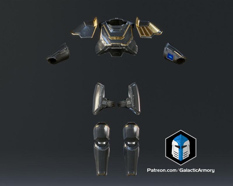 Helldivers 2 Armor - Hero of the Federation - 3D Print Files