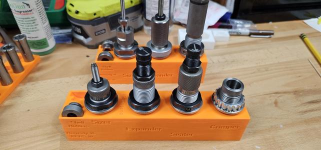 Reloading Die set Holders for various calibers