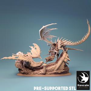 Cursed Dragon VS Armored Dragon