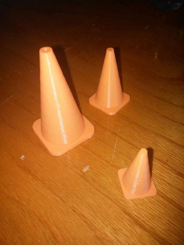 RC traffic cone