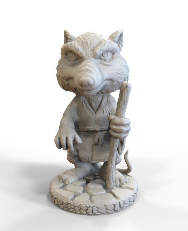 Splinter 3D Scanned Model