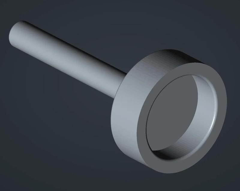 Geared Spring Alignment Hammer - for filament spool auto rewinders   
