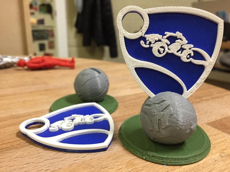 Rocket League Desk Trophy