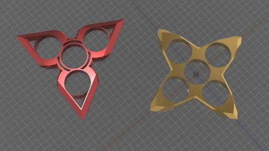 Shuriken Fidget Spinners 