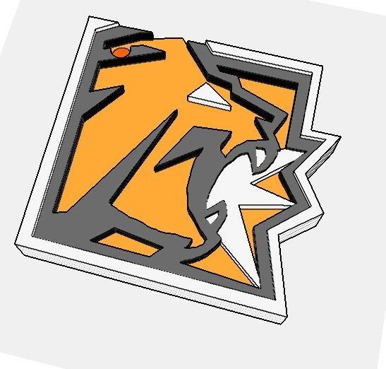 Lion - Keychain (Rainbow Six Siege) based on first leakes 