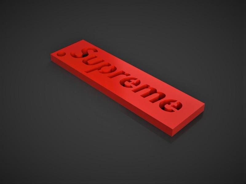 Supreme Keychain