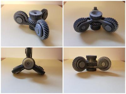 Spinner helical gear