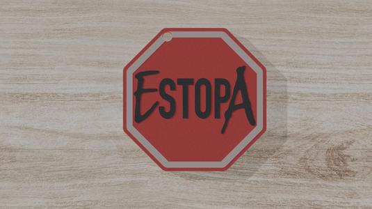 Estopa Logo y Llavero