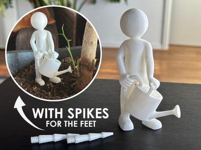 Plant Watering 3D Figure