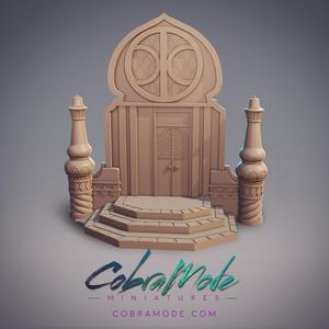 Gasworks Door Scatter Terrain (Supportless)