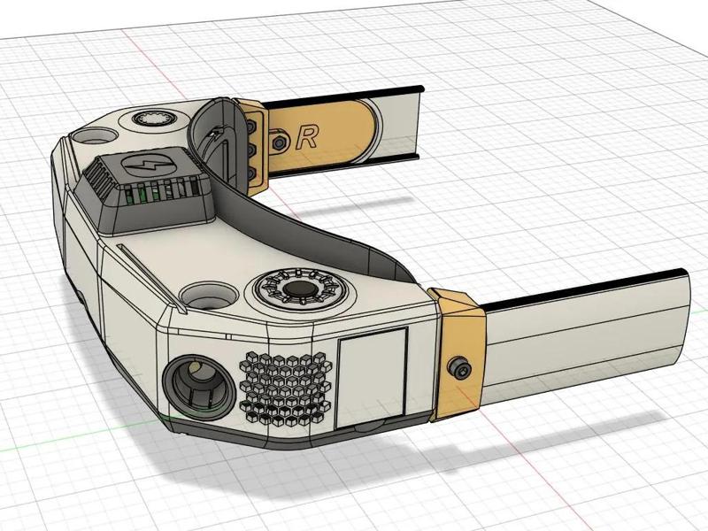 HDZero Quest 3 Headband Adapter   