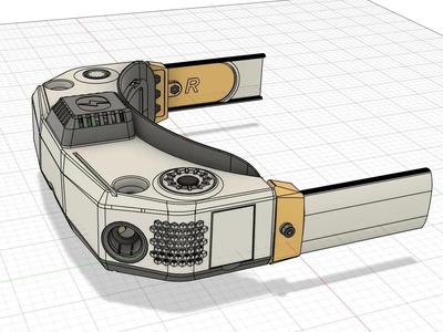 HDZero Quest 3 Headband Adapter   