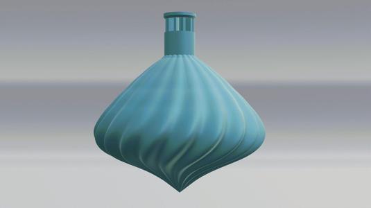Spiral Spinning Top Pull-Cord   