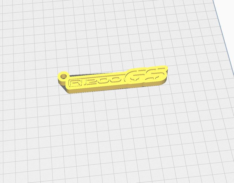 BMW R1200GS Keychain