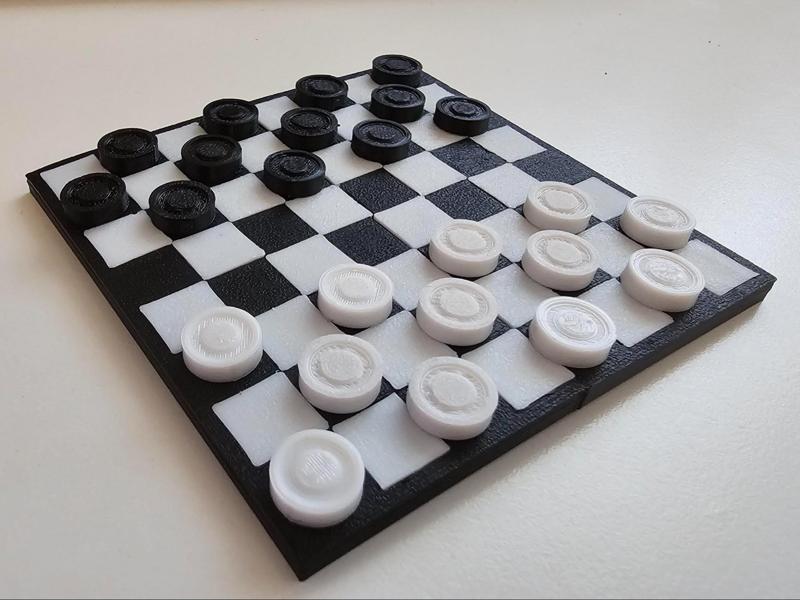 Travel Checkers (Non AMS/Multi-color)