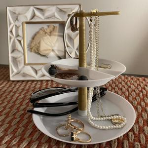 Two-Tier Jewelry Stand