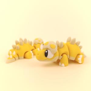 Flexi Baby Stegosaurus Print-in-place