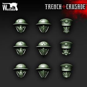 Trench Crusade - English Heads