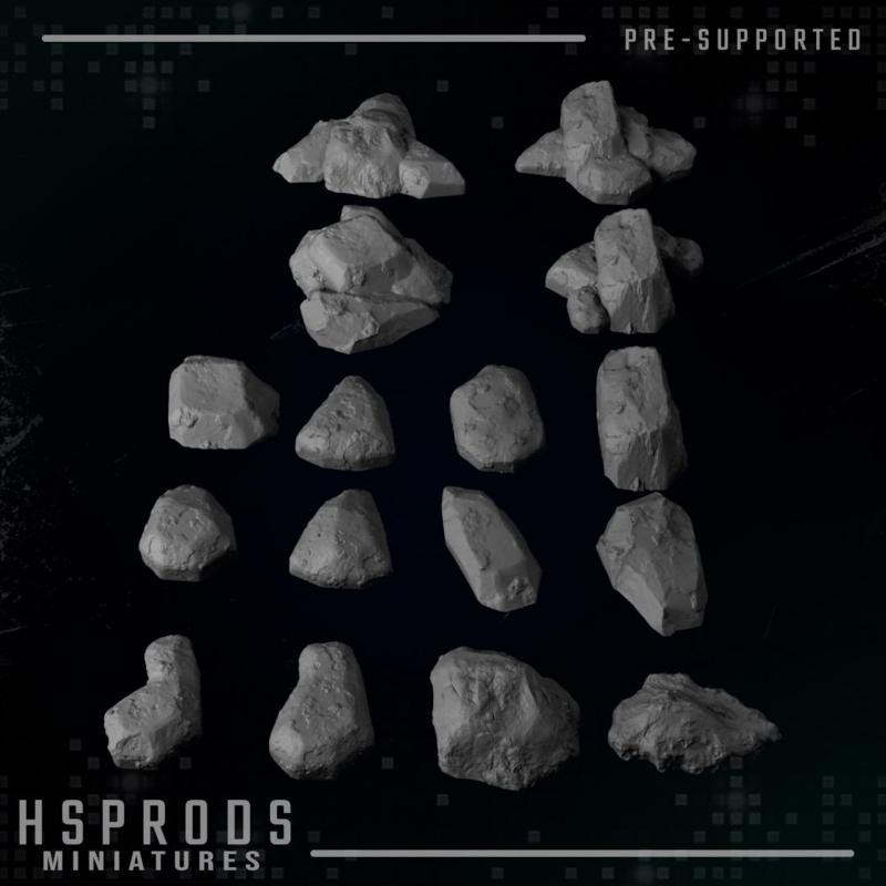 Basing Bits - Rock Stones