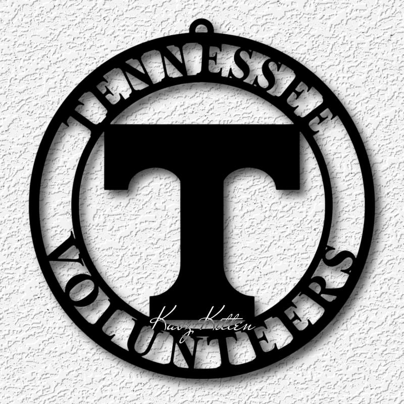 tennessee volunteers wall art football home decor