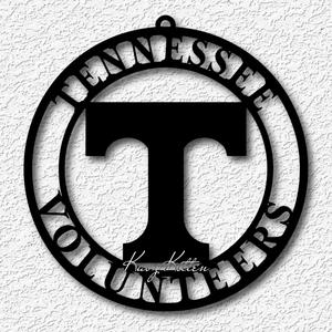 tennessee volunteers wall art football home decor