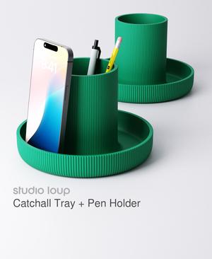 Catchall Tray + Pen Holder