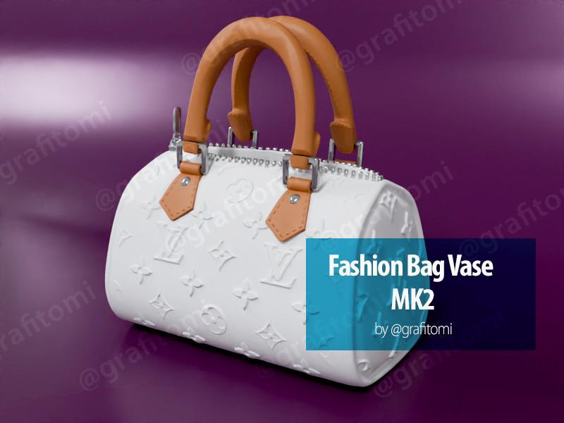 Fashion Bag Vase MK2 by Grafit