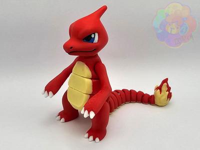 Charmeleon - Flexi Articulated Pokémon