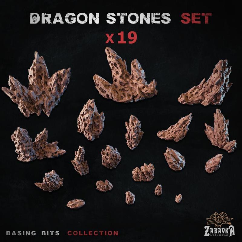 Dragon Stones - Basing Bits
